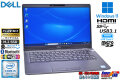 タッチパネル フルHD 13.3型 DELL Latitude 5300 Core i5 8365U 顔認証 Webカメラ メモリ8G M.2SSD256G USBType-C Wi-Fi Windows11