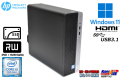 メモリ16G HDMI Windows11 HP ProDesk 400 G6 SFF 第9世代 Core i5 9500 新品SSD512G USB3.1 マルチ 省スペースPC