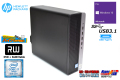 メモリ16G 中古パソコン HP ProDesk 600 G5 SFF 第9世代 Core i7 9700 新品M.2SSD1TB HDD2TB USB3.1Type-C マルチ Windows10