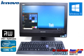 Windows10 液晶一体型パソコン レノボ ThinkCentreM72z 4コア Core i5-2400s (2.5GHz) メモリ4GB マルチ 20型ワイド