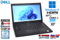 Webカメラ Windows11 DELL Latitude 7290 第8世代 Core i5 8350U M.2SSD512G メモリ8G Wi-Fi USBType-C NFC