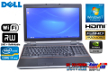 フルHD液晶 中古ノートパソコン DELL Latitude E6520 Core i7-2620M(2.70GHz) メモリ4G マルチ WiFi NVIDIA Windows7