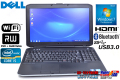 Windows7 中古ノートパソコン デル Latitude E5530 Core i5 3340M(2.70GHz) メモリ4G マルチ WiFi USB3.0 Bluetooth
