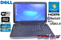 Windows7 中古ノートパソコン DELL Latitude E5530 Core i5 3340M(2.70GHz) メモリ4G マルチ WiFi USB3.0 Bluetooth