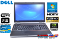 フルHD液晶 Windows7 64bit 中古ノートパソコン DELL Latitude E6520 Core i7-2620M(2.70GHz) メモリ4G マルチ WiFi NVIDIA