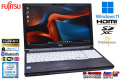 手のひら静脈認証 顔認証 カメラ フルHD 富士通 LIFEBOOK A749/A Core i5 8365U SSD256G メモリ8G Wi-Fi SDXC Windows11
