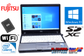 中古ノートパソコン 新品SSD 富士通 LIFEBOOK P772/F Celeron 887 (1.50GHz) メモリ4G Wi-Fi SDXC USB3.0 Windows10 64bit