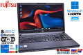 Wi-Fi6 顔認証 15.6型 富士通 LIFEBOOK A5511/G Core i5 1145G7 m.2SSD256G メモリ8G Webカメラ HDMI Windows11