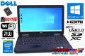 Webカメラ 中古ノートパソコン DELL Latitude E5540 Core i5 4300U (1.90GHz) メモリ8G 新品SSD256G マルチ Wi-Fi