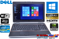 フルHD液晶 Windows10 中古ノートパソコン DELL Latitude E6520 Core i7-2620M(2.70GHz) メモリ4G マルチ WiFi NVIDIA