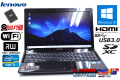 Webカメラ メモリ16G 新品SSD 中古ノートパソコン Lenovo ThinkPad G580 Core i7 3520M (2.90GHz) Wi-Fi マルチ HDMI Windows10