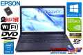 GeForce フルHD 中古ノートパソコン エプソン Endeavor NJ5950E Core i5 4210M メモリ8G 新品SSD DVD Wi-Fi Webカメラ Windows10