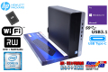 USBType-C 中古パソコン HP ProDesk 600 G3 SFF 4コア Core i5 6500 メモリ8G SSD256G Wi-Fi USB3.1 マルチ Windows10Proリカバリ付