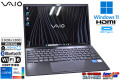 WUXGA 13.3型 VAIO Pro PG VJPG318 第13世代 Core i5 1334U メモリ16G M.2SSD256G Wi-Fi6 顔認証 Webカメラ Type-C Windows11