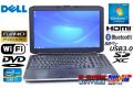Windows7 64bit フルHD 中古ノートパソコン DELL Latitude E5530 Core i7 3540M メモリ4G HDD320G DVD WiFi USB3.0 Bluetooth
