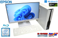 GeForceGTX 23.8型フルHD液晶セット EPSON Endeavor MR4800E Core i7 8700K メモリ16G 新品m.2SSD512G HDD2TB Blu-ray Windows11