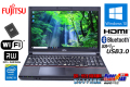 15.6w HD+ 富士通 中古ノートパソコン LIFEBOOK A574/H Core i5 4300M 新品SSD256G メモリ8G マルチ Wi-Fi Bluetooth HDMI Windows10