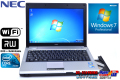 マルチドライブ搭載 中古モバイルノート NEC VersaPro VK13M/BB-B 超低電圧版Core i5 560UM(1.33GHz) メモリ4G WiFi Windows7
