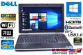 フルHD メモリ12G 中古ノートパソコン DELL Latitude E6530 4コア8スレッド Core i7 3720QM (2.60GHz) Windows10 マルチ WiFi USB3.0 NVIDIA