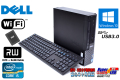 小型 中古パソコン DELL OPTIPLEX 7010 USFF 4コア Core i5 3470s メモリ8G 新品SSD256G Wi-Fi マルチ USB3.0 Windows10