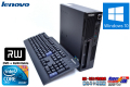Windows10 2コア4スレッド 小型 中古パソコン レノボ ThinkCentre M90p Core i5 650(3.2GHz) メモリ4G マルチ HDD320GB Windows7