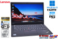 13.3型 フルHD Lenovo ThinkPad X13 gen1 Core i5 10310U M.2SSD256G メモリ8G Wi-Fi6 顔認証 Webカメラ microSD Windows11