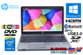 中古ノートパソコン HP ProBook 450 G1 Core i5 4200M メモリ8G Windows10 HDD500G Wi-Fi(ac) HDMI SDXC Bluetooth