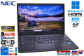 フルHD 14.0型 Wi-Fi6 NEC VersaPro VKT42/M-9 Core i5 1135G7 IrisXe メモリ8G m.2SSD128G webカメラ USBType-C SDXC Windows11