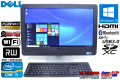Windows10 64bit 23型ワイド フルHD液晶一体型パソコン DELL Optiplex 9010AIO Core i3 3220 (3.3GHz) メモリ4GB マルチ WiFi カメラ BT USB3.0