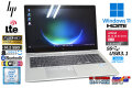 メモリ32G フルHD SIMフリー HP EliteBook 850 G5 Core i7 8650U m.2SSD512G RadeonRX 顔認証 Webカメラ Wi-Fi NFC Windows11