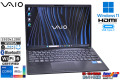 WUXGA 13.3型 VAIO Pro PG VJPG318 第13世代 Core i5 1334U IrisXe メモリ16G M.2SSD256G Wi-Fi6 顔認証 Type-C Windows11