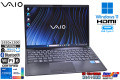 VAIO Pro PG VJPG318 第13世代 Core i5 1334U IrisXe メモリ16G M.2SSD256G Wi-Fi6 顔認証 USBType-C Windows11 13.3型 WUXGA