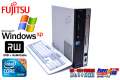 WindowsXP 富士通 中古パソコン ESPRIMO D750/A Core i5 650 (3.20GHz) DVDマルチ メモリ4G HDD320GB シリアルポート