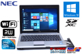 良品 マルチ搭載 中古ノートパソコン NEC VersaPro VK13M/BB-B 超低電圧版 Core i5 560UM (1.33GHz) Windows10 メモリ4G HDD320G WiFi