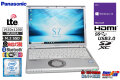 メモリ16G SIMフリー 12.1型 WUXGA Panasonic Let's note SZ6 Core i7 7600U M.2SSD512G Wi-Fi Webカメラ Windows10