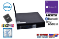超小型 メモリ16G SSD256G 中古パソコン DELL OPTIPLEX 7040 MFF Core i7 6700T Wi-Fi(ac) USB3.0 Windows10 64bit