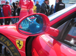 ワイドミラー　FERRARI　360　親水タイプ