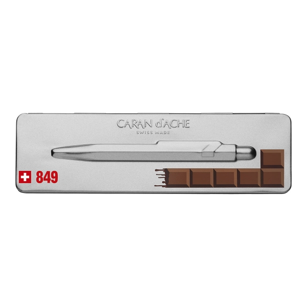 カランダッシュ（CARAN d'ACHE） ボールペン849 POPLINE Totally Swiss