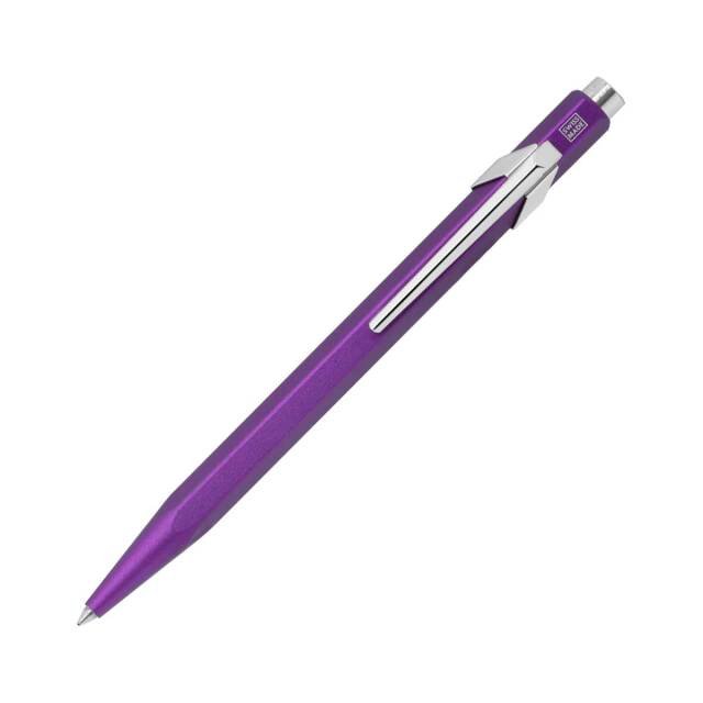 【即納可能】カランダッシュ（CARAN d'ACHE） 849 Office カラーマットX バイオレット ボールペン NF0849-605