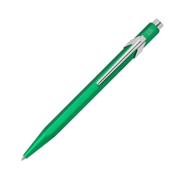 【即納可能】カランダッシュ（CARAN d'ACHE） 849 Office カラーマットX グリーン ボールペン NF0849-734