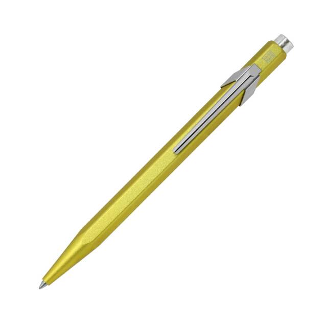 【即納可能】カランダッシュ（CARAN d'ACHE） 849 Office カラーマットX イエロー ボールペン NF0849-743