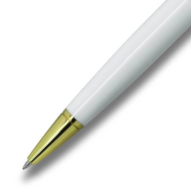 クロス(CROSS) ボールペンベイリーライト ホワイトゴールド