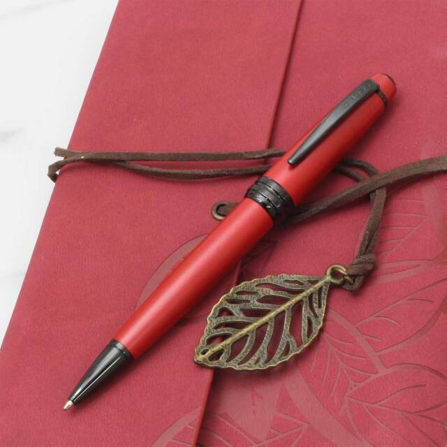 クロス(CROSS) ボールペンBAILEY ベイリー マットレッドラッカー