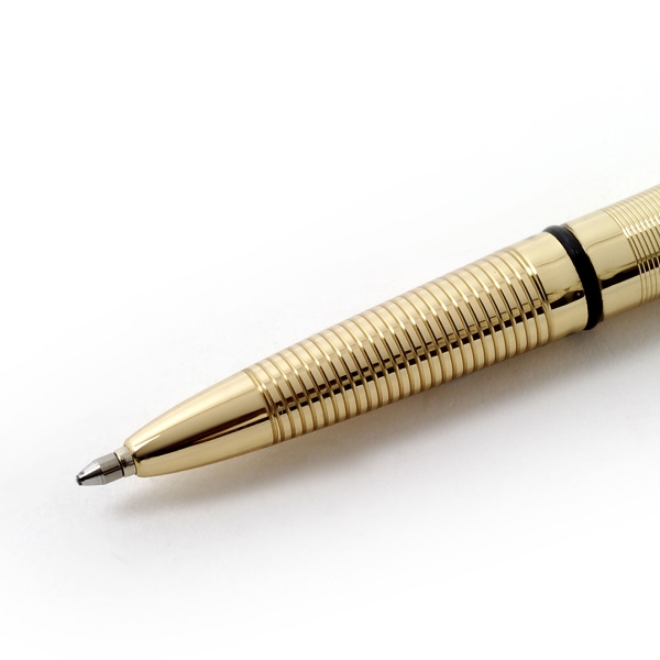 新品未使用‼️ 18kヘビーゴールドプレート　ボールペン　ペンシル ゼブラ シャーボ 18KAGM ゴールド 格子柄 ボールペン シャーペン