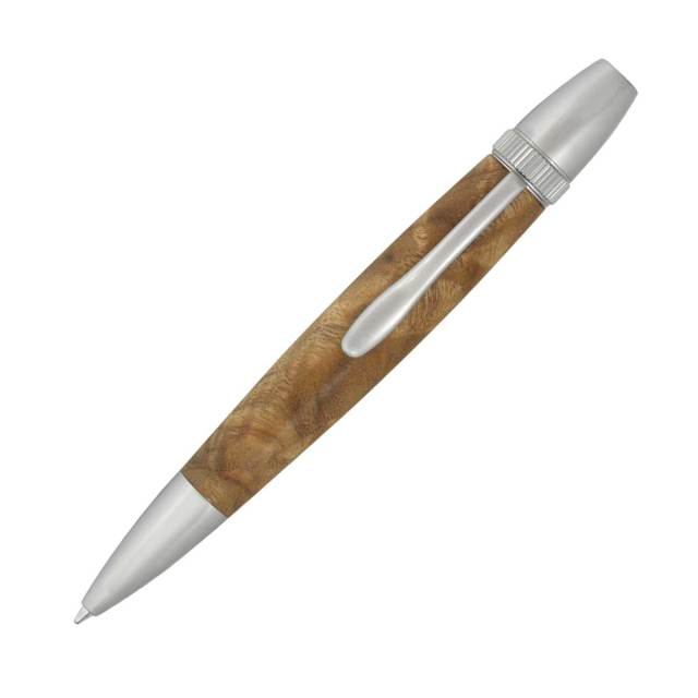 【即納可能】F-STYLE Wood Pen ハンドメイド 銘木ボールペン 楠 くすのき SP15306