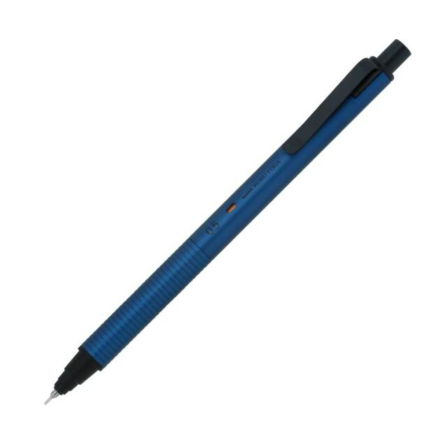 【即納可能】三菱鉛筆（UNI） KURUTOGA Metal クルトガメタル M5-KH 1P 0.5mm サイレントブルー シャープペンシル M5KH1P.10 メール便可
