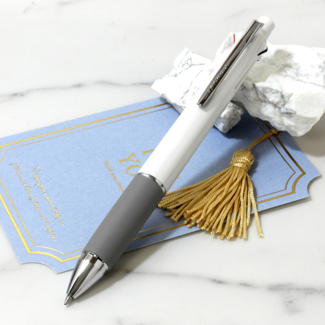 三菱 uni ジェットストリーム　多機能ペン4&1 ボールペン【10本セット】 hanko-king_msxe51000xxx