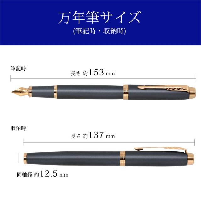 パーカー（PARKER） 万年筆IM スレートPGT 万年筆