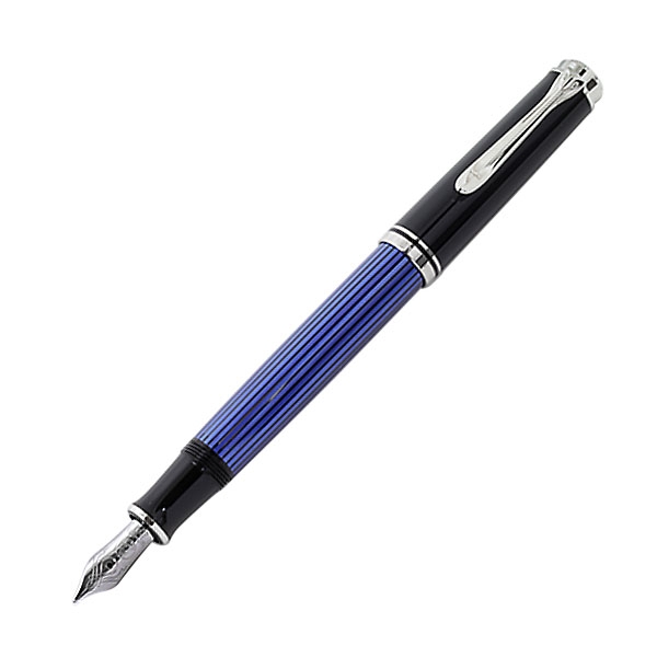 【お取り寄せ】ペリカン（Pelikan） スーベレーン M405 ブルー縞 万年筆