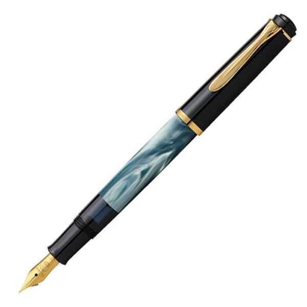 【お取り寄せ】ペリカン（Pelikan） クラシック M200 マーブルグリーン 万年筆